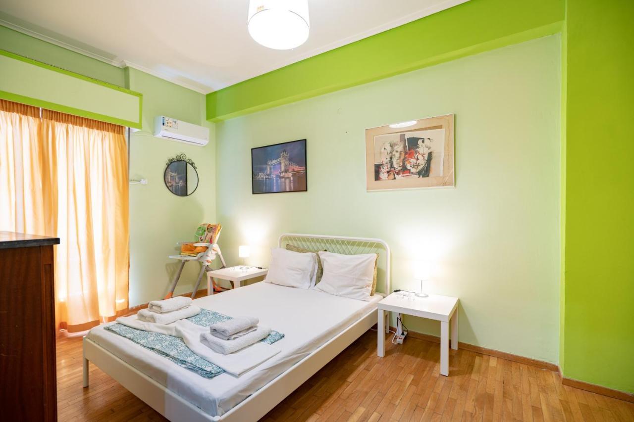 Ampelokipi Metro St. 2 Bedrooms 6 Pers. Apartment Athena Bagian luar foto